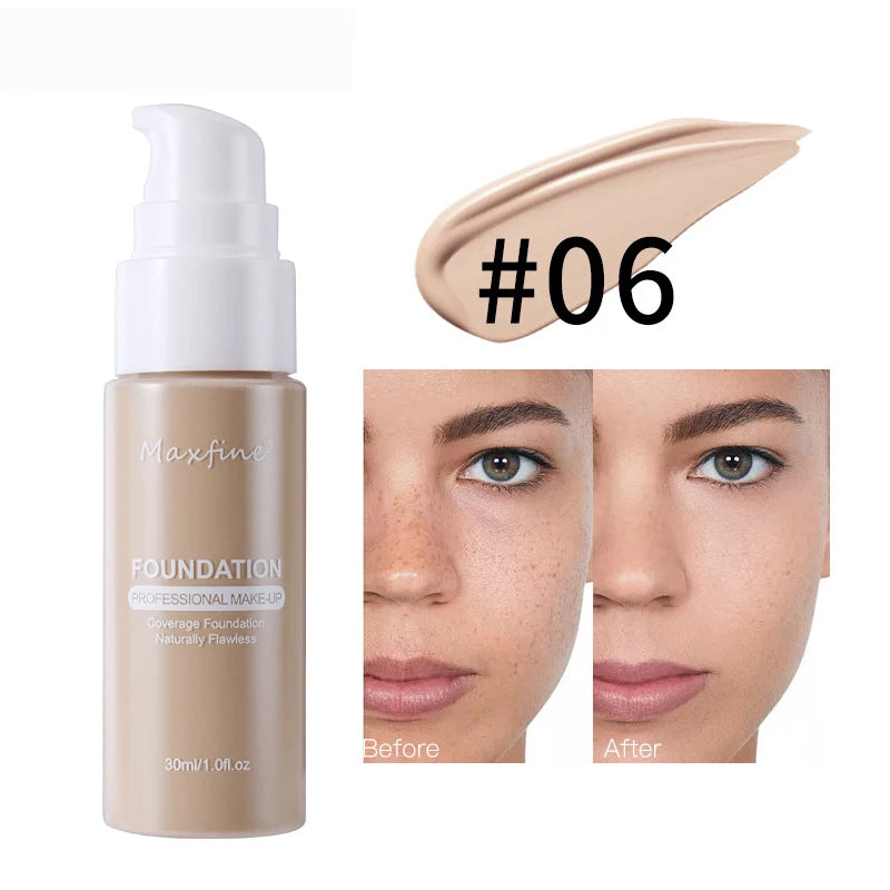 Flydende foundation Effektiv concealer Vandtæt