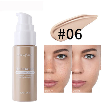 Flydende foundation Effektiv concealer Vandtæt